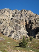  Voie de 350m  à la tête de la Maye : Camox