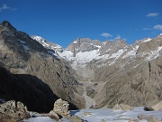  la vallée des Etançons et la face sud de la Meije