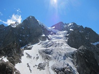  Vue sur le glacier des Violettes au Pelvoux
