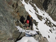  Philippe dans la montée aucol de la Balmette