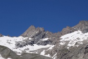  l'arête sud du Pic nord des Cavales notre objectif du lendemain