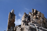  sur l'arête du Pic Geny