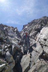  apres la traversée de l'aiguille de Marcieu au col Dulong de Rosnay