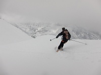  ski dans le brouillard