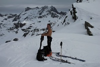 arrivée au col des Fontaines