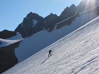  neige dure au Combeynot