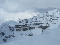 le temps est toujours froid et la neige difficile