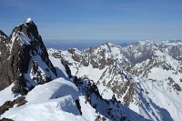  barre du Vercors au fond