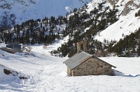  la chapelle de l'Alpe du Lauzet