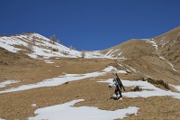  après un excellente descente en sud il faut remonter au col du Seigneur