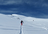  le sommet en vue