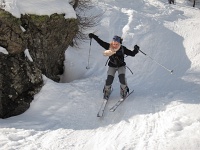  descente ludique dans la forêt