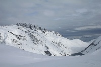  Arrivée au col ; les aiguilles d'Argentière