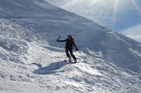 passage à ski du pas de la Mine