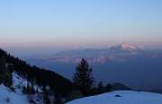  le joir se lève sur la Chartreuse