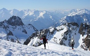  la petite arête qui mène à la Croix