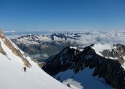  on arrive sur l'arête