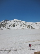  le lac Bramant  est encore gelé