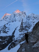  lever de soleil sutr le Pelvoux