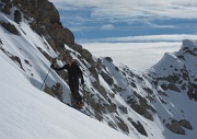  on redemarre pour rejoindre la crête entre le Pic du Glacier Blanc et le Pic d'Arsine