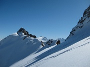  arrivée à la brèche sous le sommet