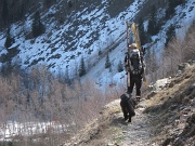 sur le chemin qui descend au Plan du Lac