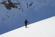  montée à la crête de la Rouanette