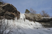  les cascades gelées du fond du vallon