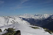  le Mont Blanc vu du sommet