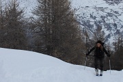  on arrive sur la crête de la Recula