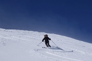  descente directe sous le sommet