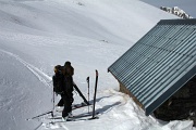  petite pause à la cabane de la Vivolle 