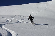  neige froide dans la combe