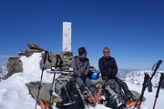  bonne pause au sommet ; on a le temps