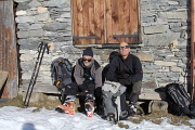  pause au retour au chalet du Plan