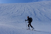  le vent a sculpté la neige