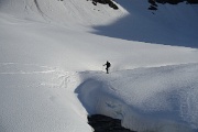  enfin on part coté soleil vers le lac Brulet
