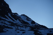  le couloir que l'on va remonter