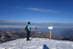  au sommet de la pointe de Chaurionde