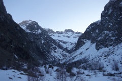  départ dans le vallon de Font Turba
