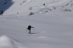  après la neige croutée de la veille direction le sud !