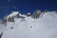  au fond le glacier de Celliers