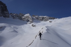  Crête de moraine bien panoramique ...
