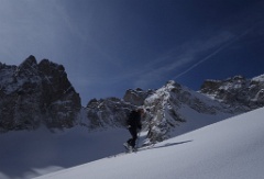  Devant la Pointe du Grand Vallon