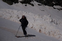  Il y a eu de bonnes coulées dans le vallon ...