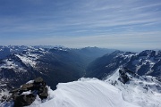  du sommet vue sur l'Italie