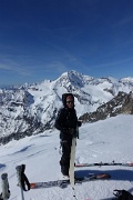  au sommet de la cime Monfret