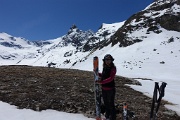  au col des Evettes devant le Pic Regaud