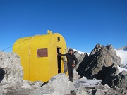  on s'arrête au bivouac Giannantoni à 3169m