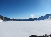  le Pian di Neve ; calotte glaciaire de type scandinave